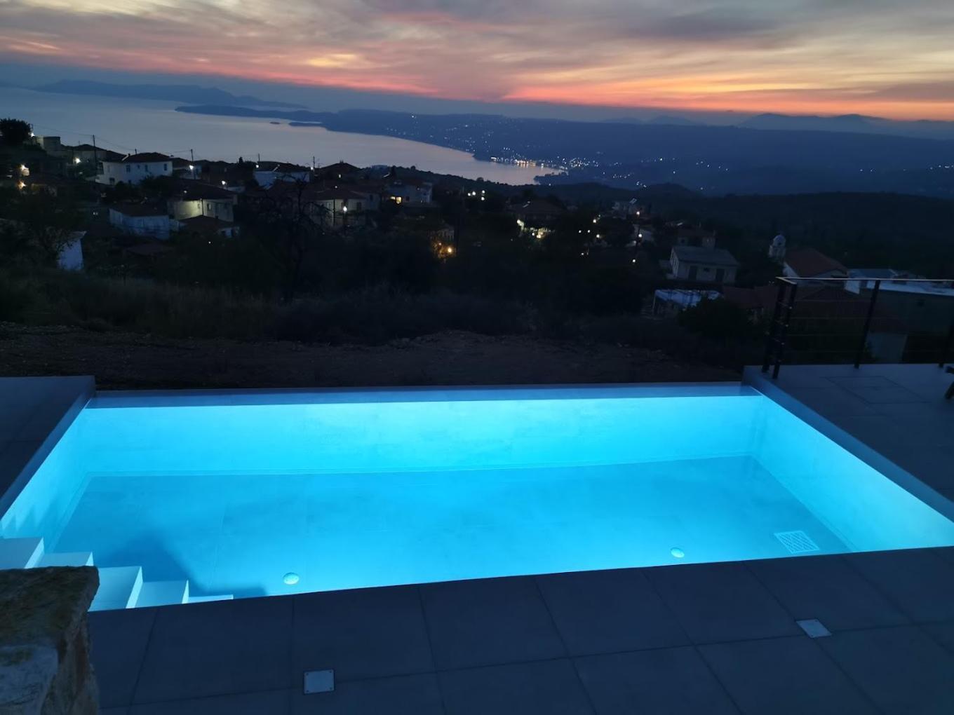 Sunset Luxury Villa Akritokhórion Eksteriør bilde