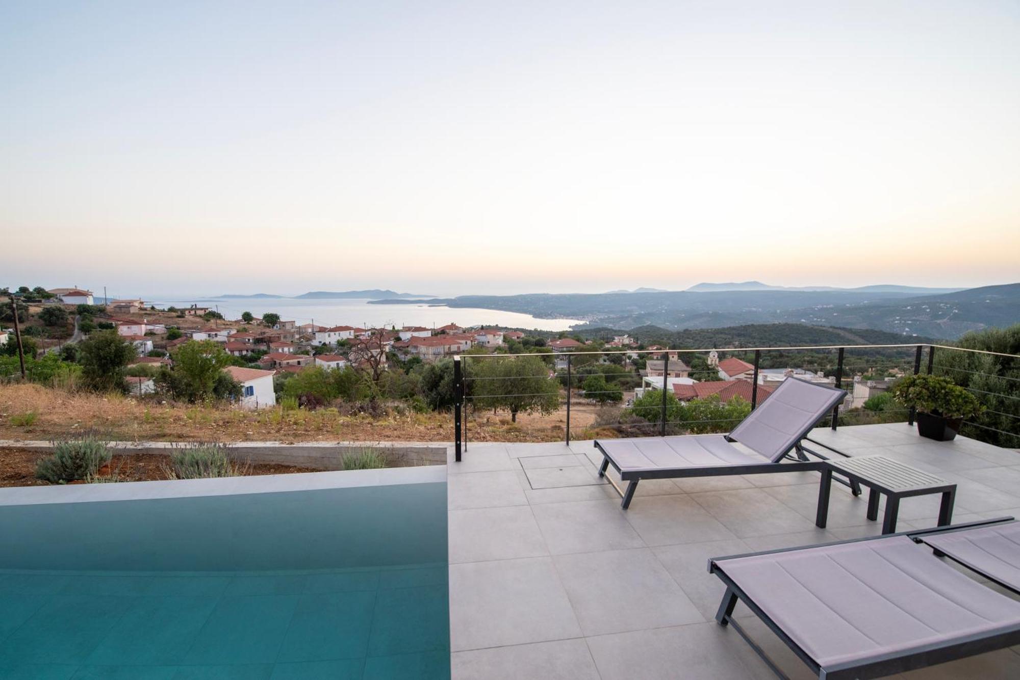 Sunset Luxury Villa Akritokhórion Eksteriør bilde