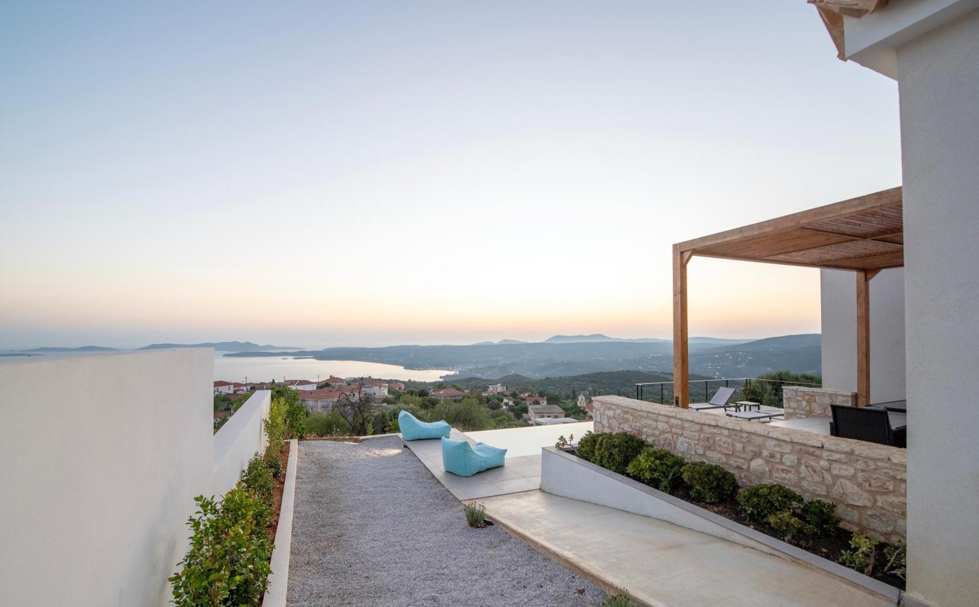 Sunset Luxury Villa Akritokhórion Eksteriør bilde